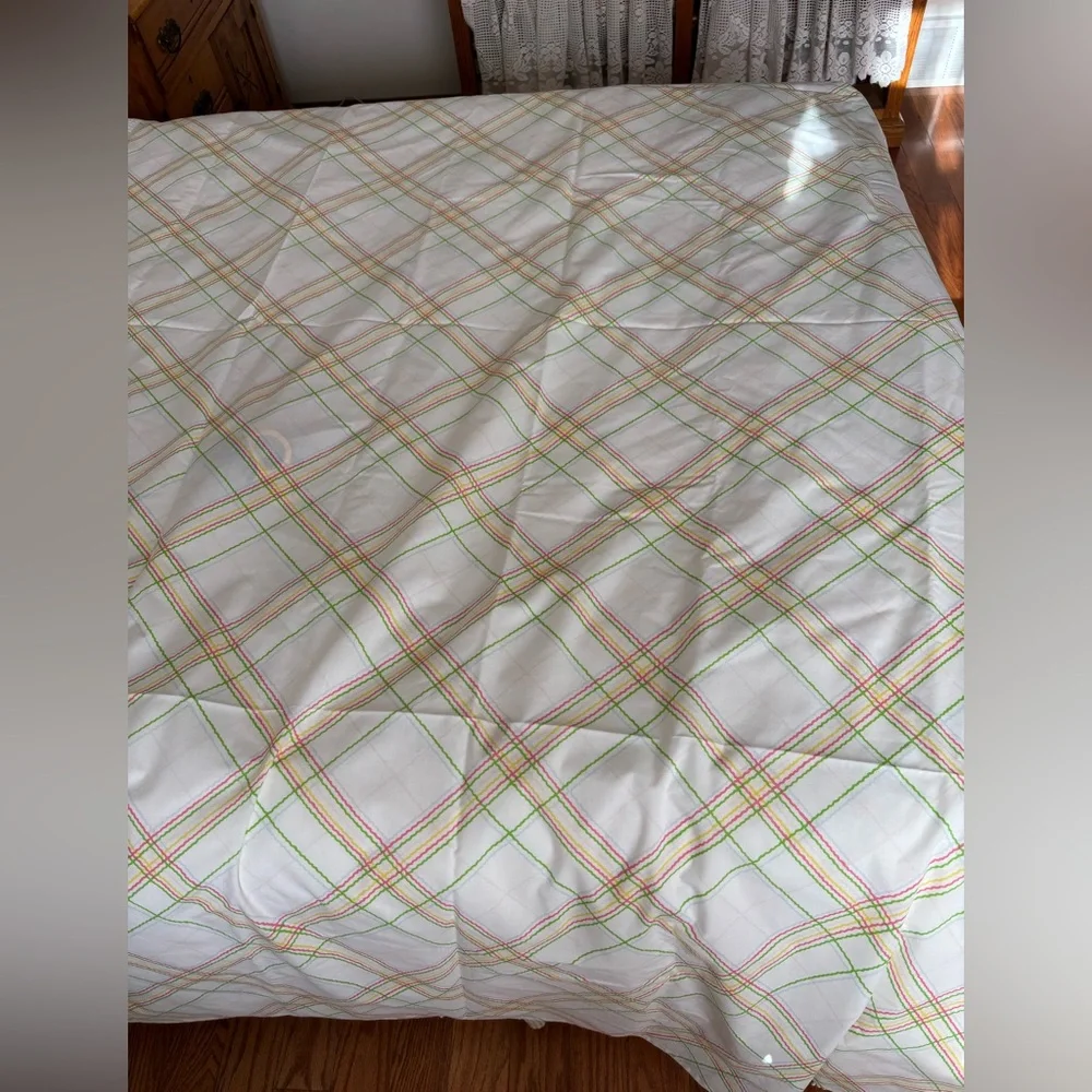 Vintage Rick Rack Patterned Flat Sheet